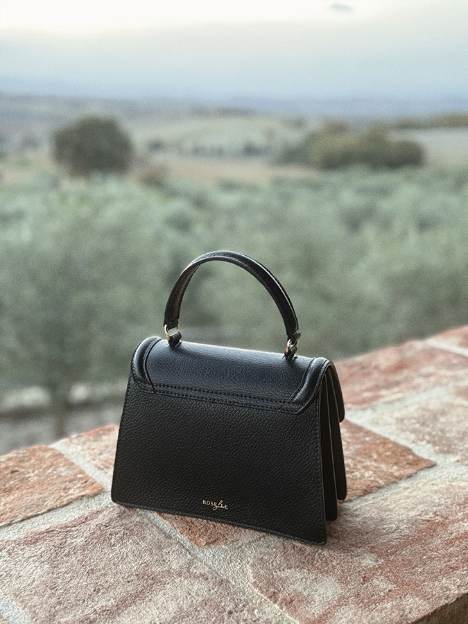 Damska torebka skórzana Florence Nero