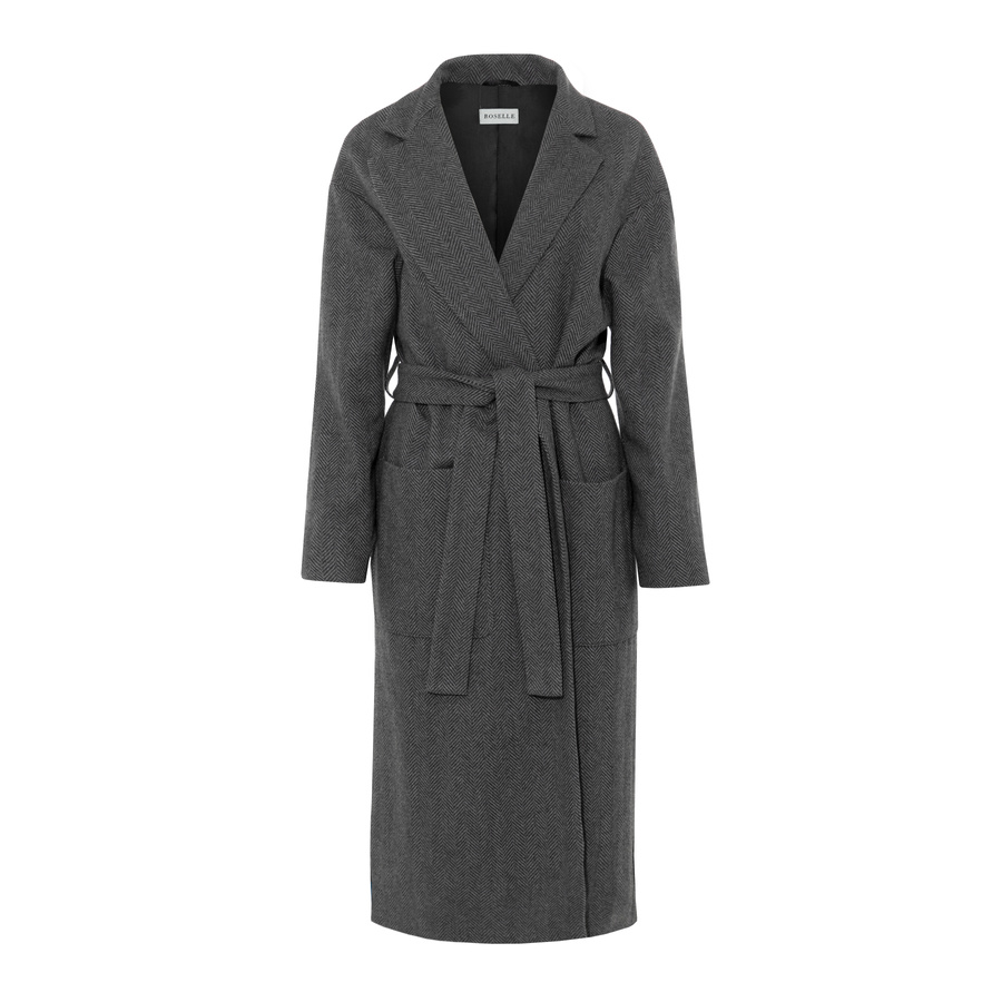 Długi płaszcz wełniany Chic de la rue