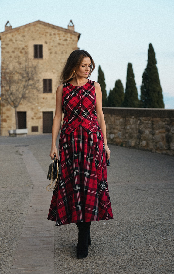 Spódniczka z bawełny Helene Rosso