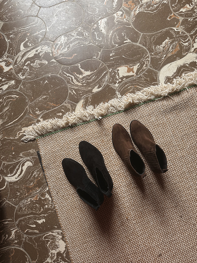 Damskie botki skórzane zamszowe Napoli Nero