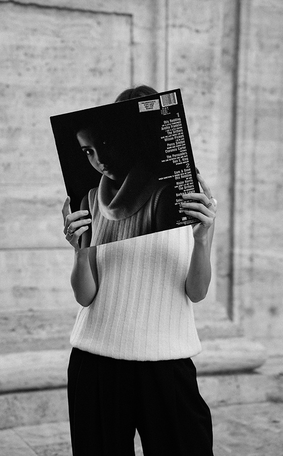 Damski golf wełniany z kaszmirem Viviana Crème