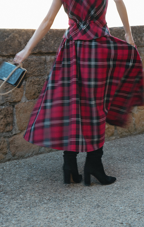 Spódniczka z bawełny Helene Rosso