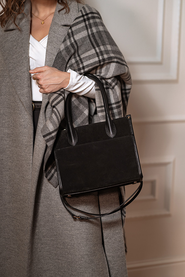 Chusta wełniana Rosalind Gris