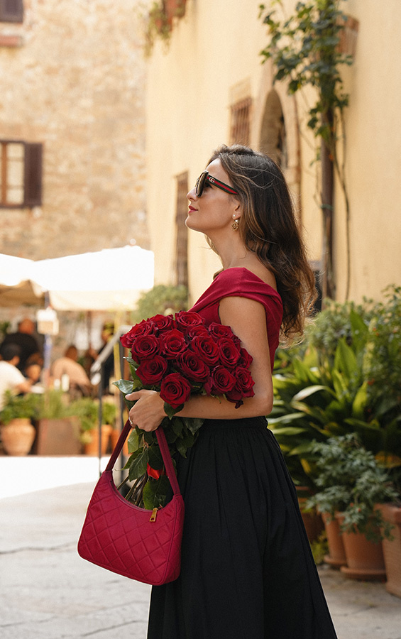 Bluzka damska z lyocellu Cannes Amour