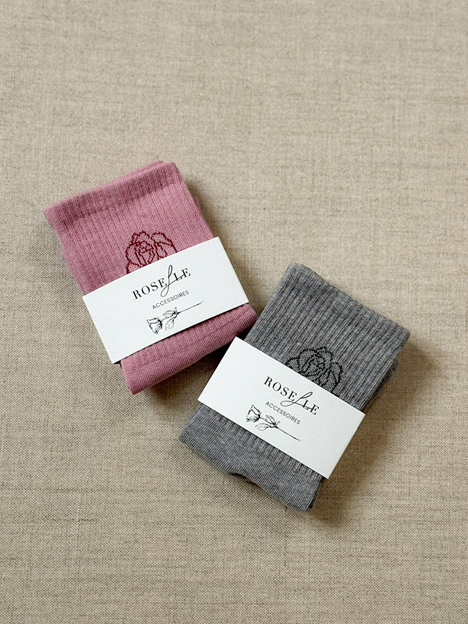 Zestaw damskich skarpetek bawełnianych Mattino Rosa