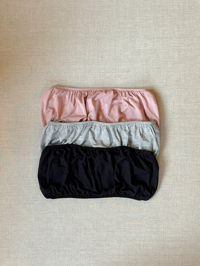 Damski top bandau z modalu Milo Rose