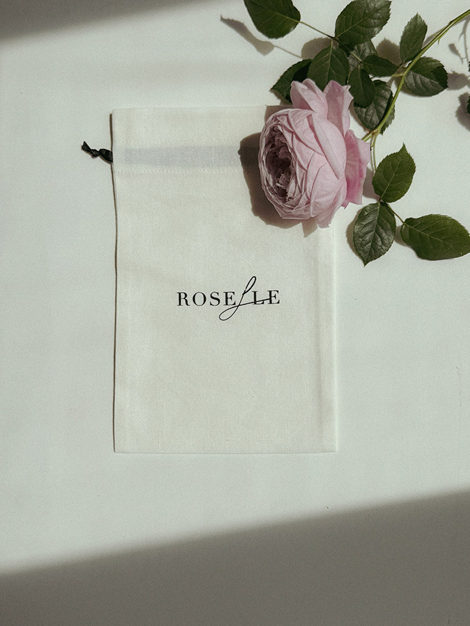 Damski pasek ze skóry Fleur de Rose Bordeaux