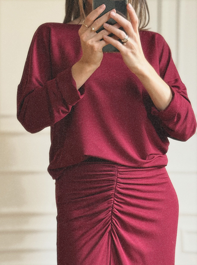 Damska bluzka z modalu Neli Vino