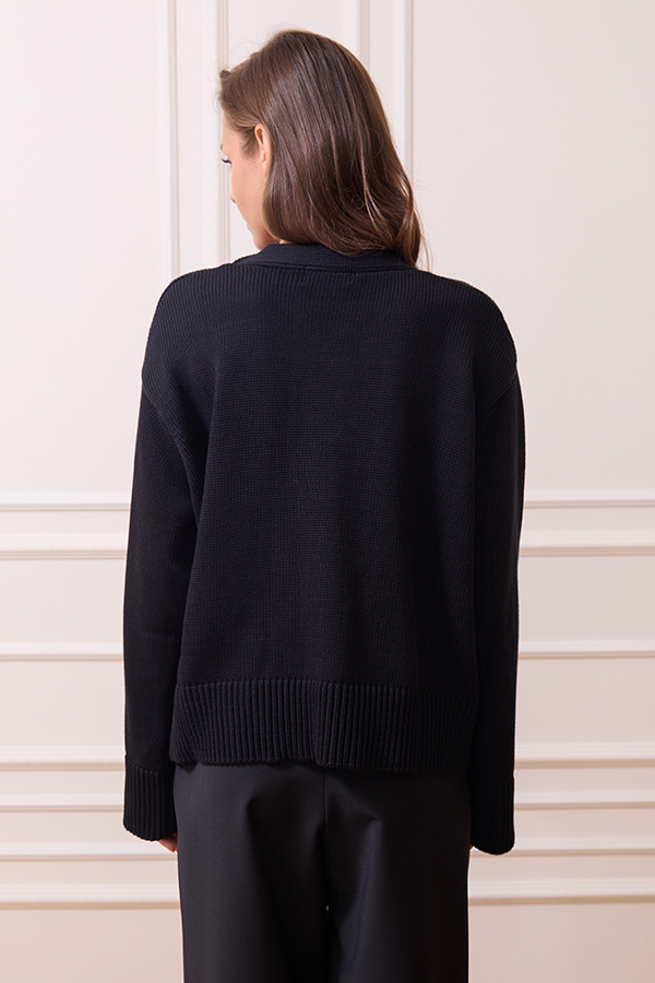 Damski kardigan z kaszmirem Elodie Noire