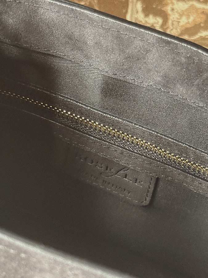 Damska torebka skórzana zamszowa Bellagio Nero