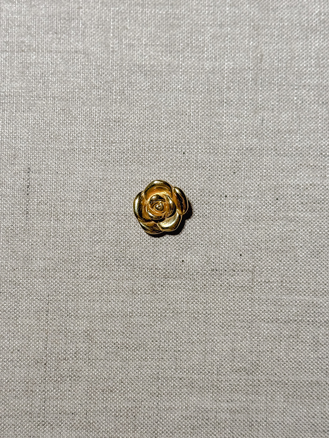 Kolczyki srebrne pozłacane róże Rosa D'oro N°1