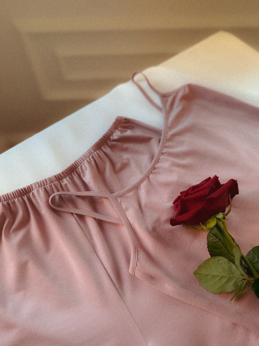 Damskie szorty z modalu Evie Rose Poudré