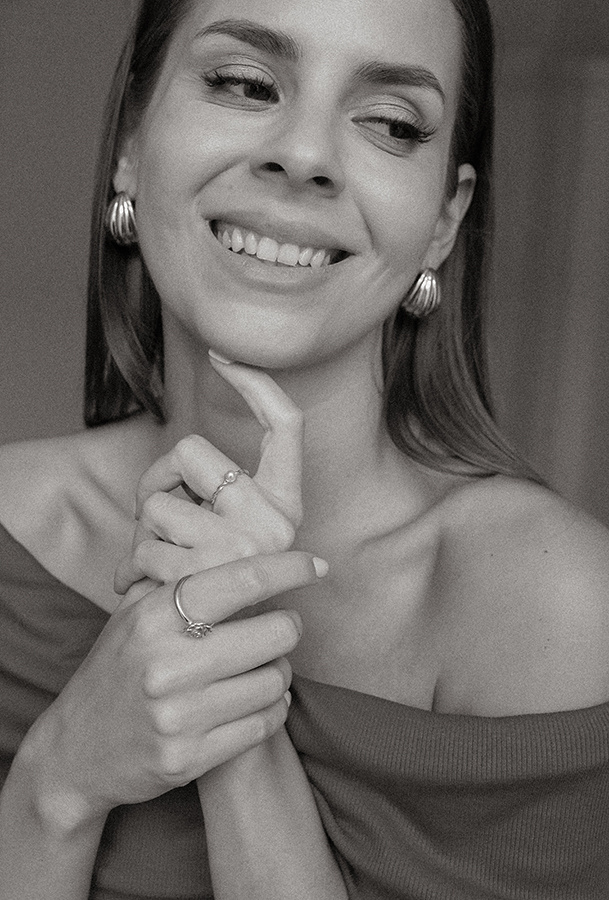 Pierścionek srebrny z perłą Anello Perla D'Argento N°8