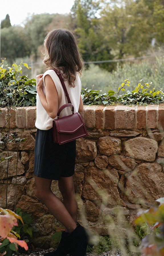 Damskie szorty wełniane Émilie Noire