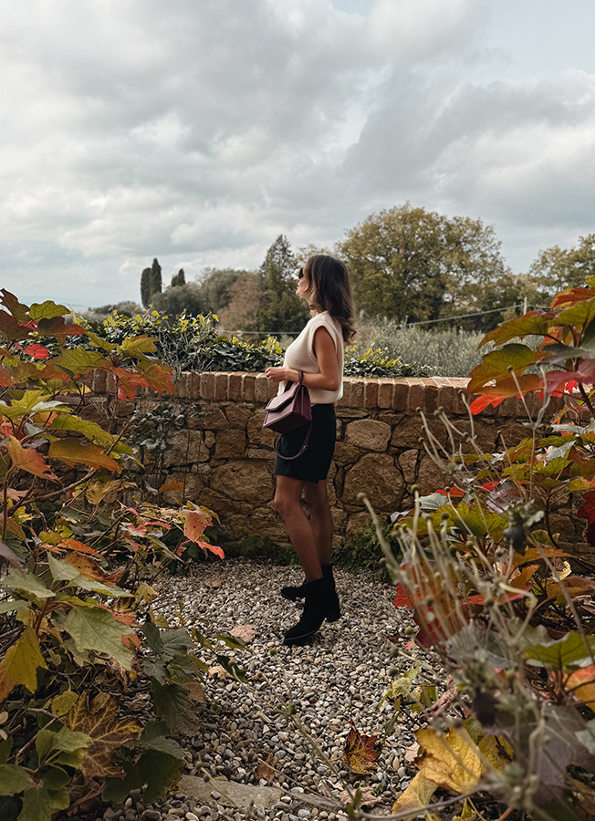 Damskie botki skórzane zamszowe Napoli Nero
