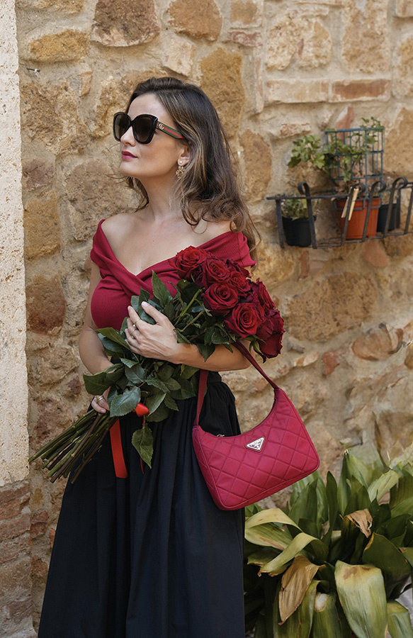 Bluzka damska z lyocellu Cannes Amour