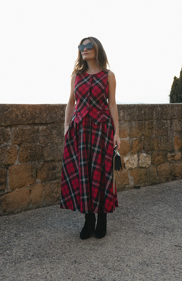 Spódniczka z bawełny Helene Rosso