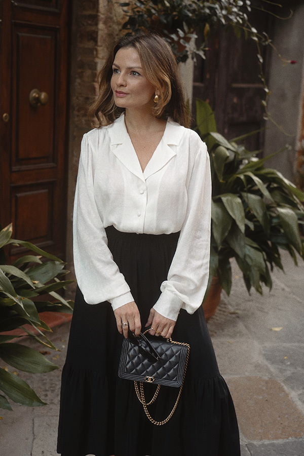 Damska koszula z bawełny La Parisienne Classy