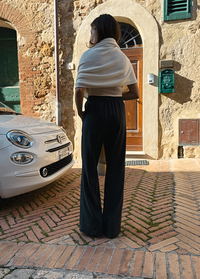 Damskie spodnie bawełniane Vittoria Graphite Petit