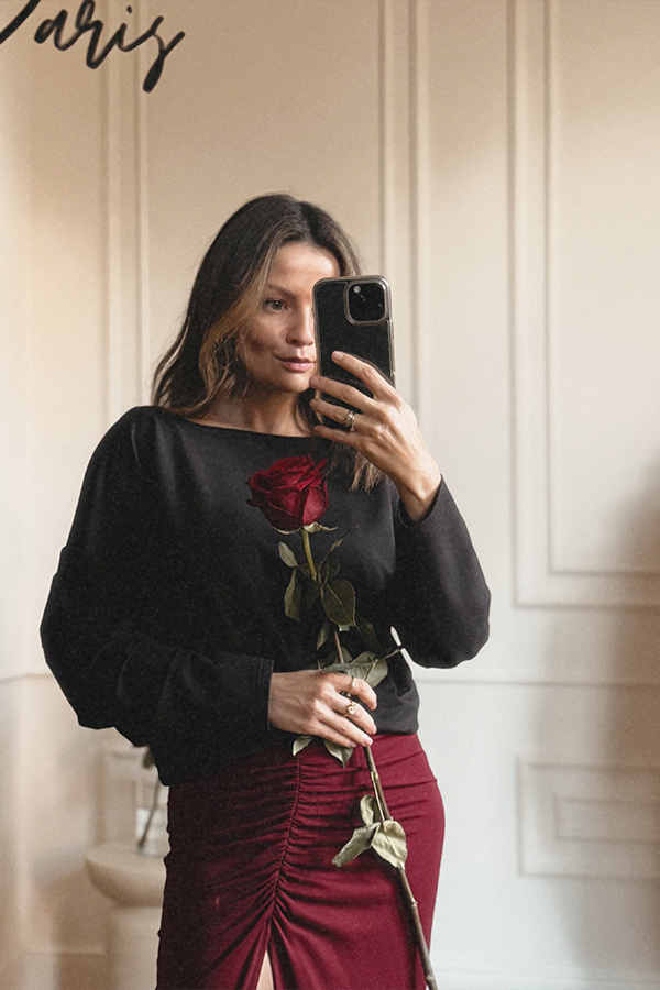 Damska bluzka z modalu Neli Chocolate