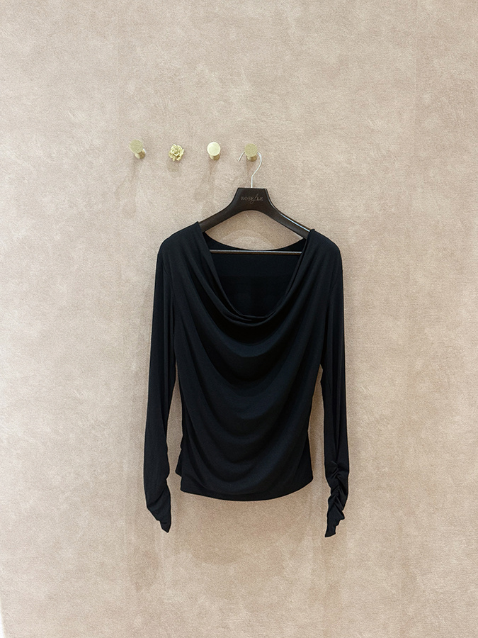 Damska bluzka z modalu Donatella Nero 