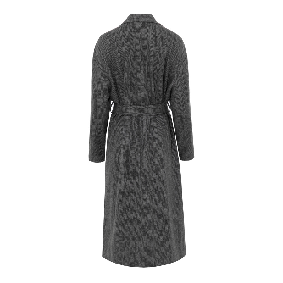 Długi płaszcz wełniany Chic de la rue