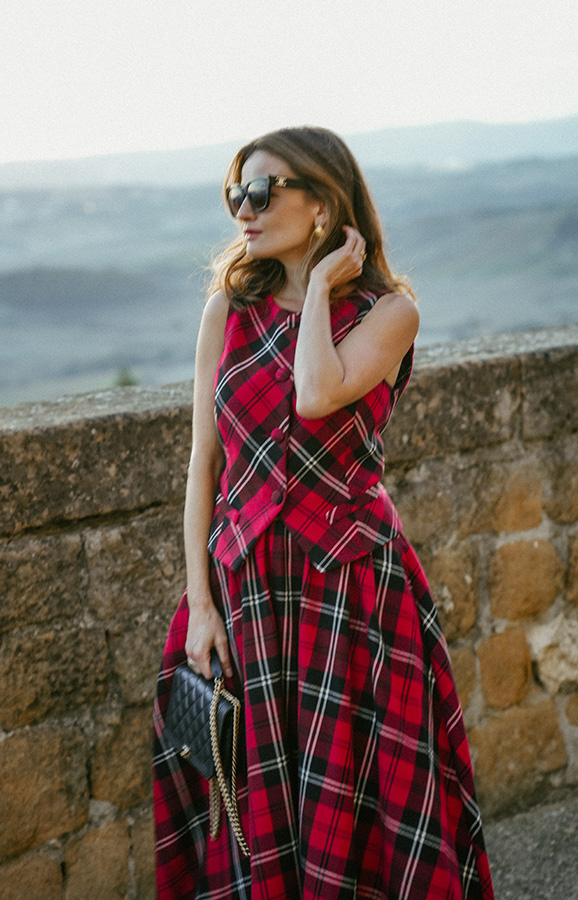 Spódniczka z bawełny Helene Rosso