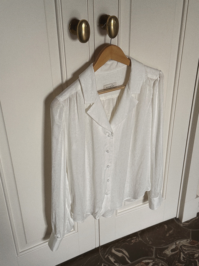 Damska koszula z bawełny La Parisienne Classy