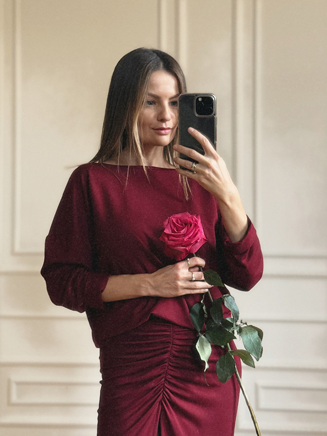 Damska bluzka z modalu Neli Vino