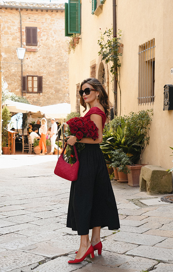 Bluzka damska z lyocellu Cannes Amour