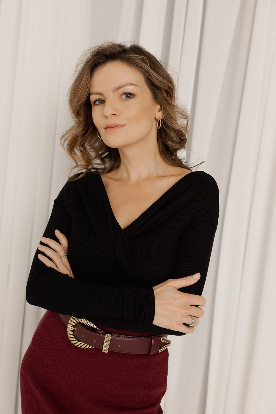 Damska bluzka z lyocellu Kelly Noire