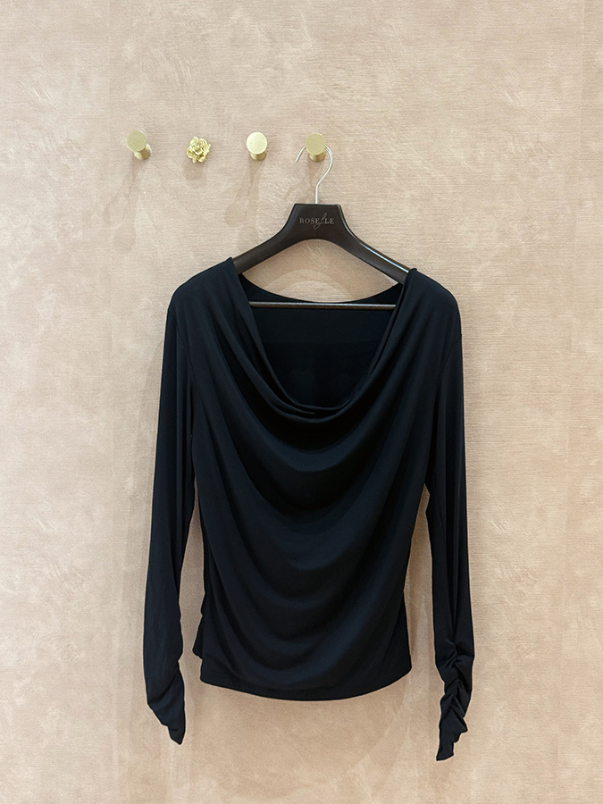 Damska bluzka z modalu Donatella Nero 