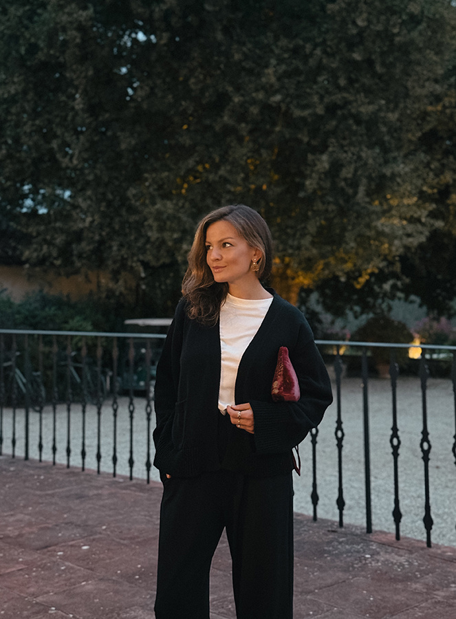 Damski kardigan z kaszmirem Elodie Noire