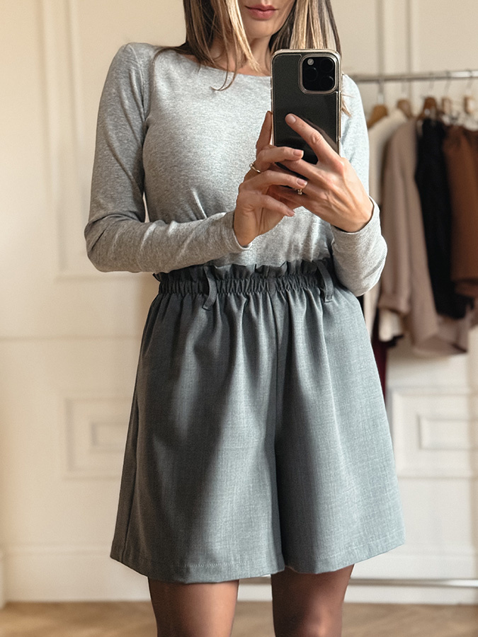 Longsleeve Monique Gris