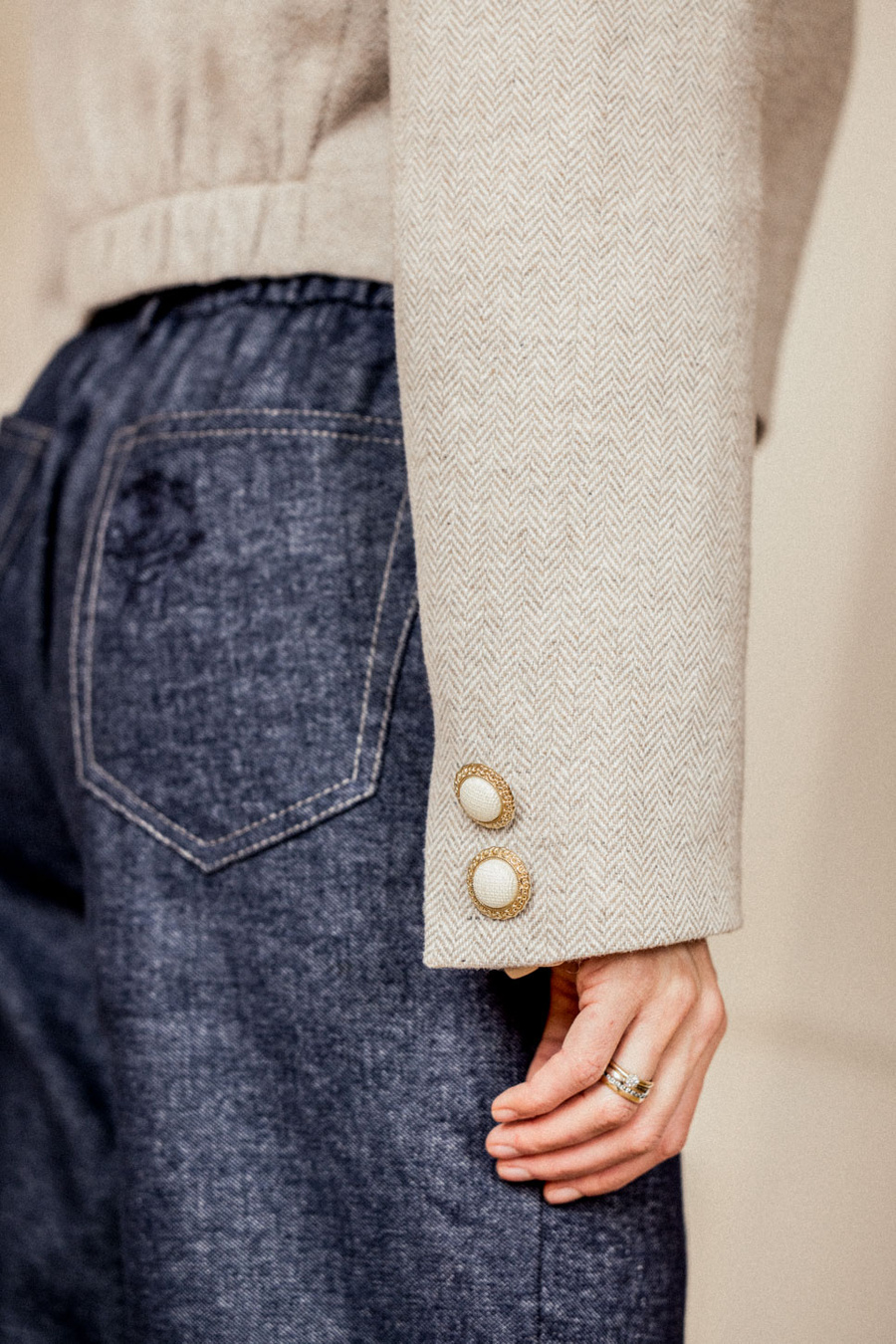 Spodnie Vittoria Marine Jeans Petit