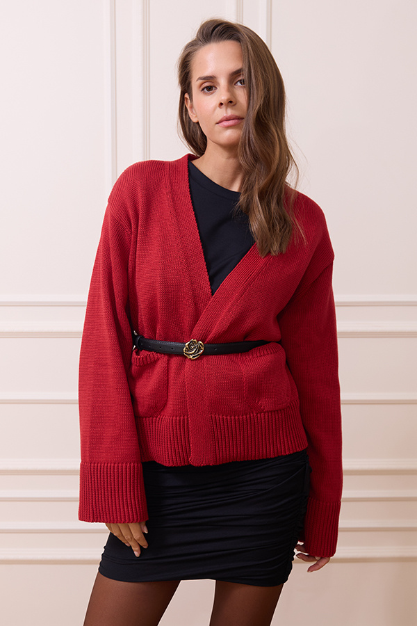 Damski kardigan z kaszmirem Elodie Amour 