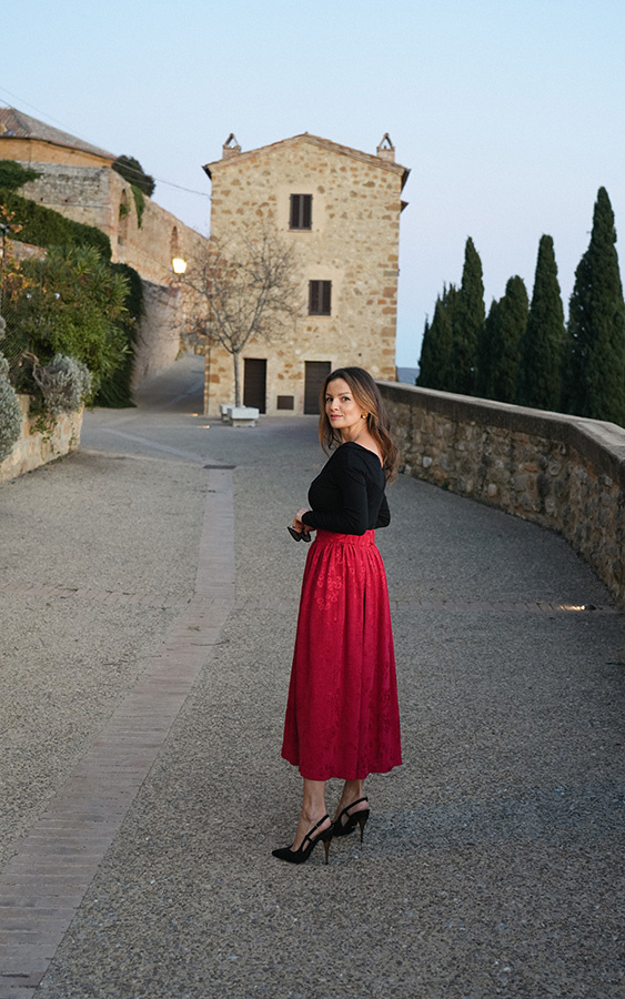 Damska bluzka z lyocellu Kelly Noire