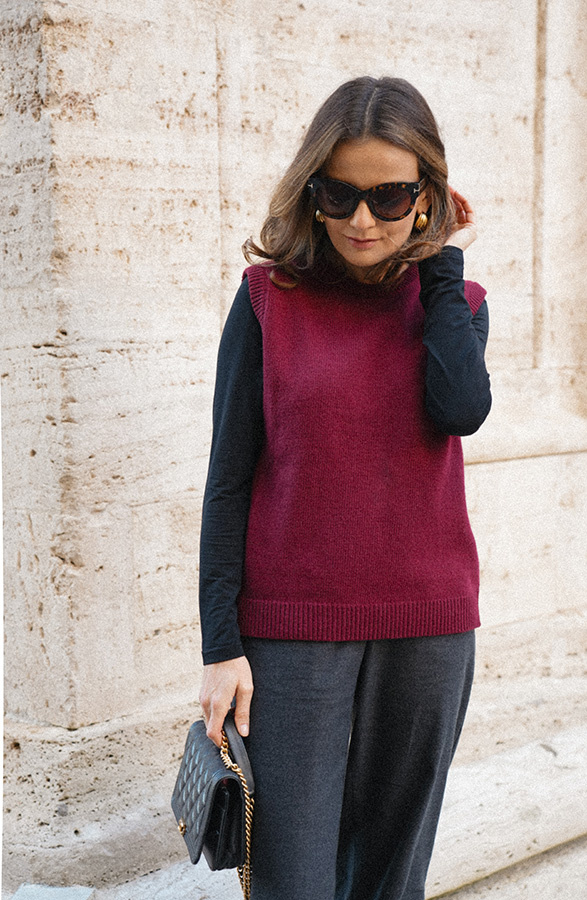 Damski longsleeve z modalu Monique Noire