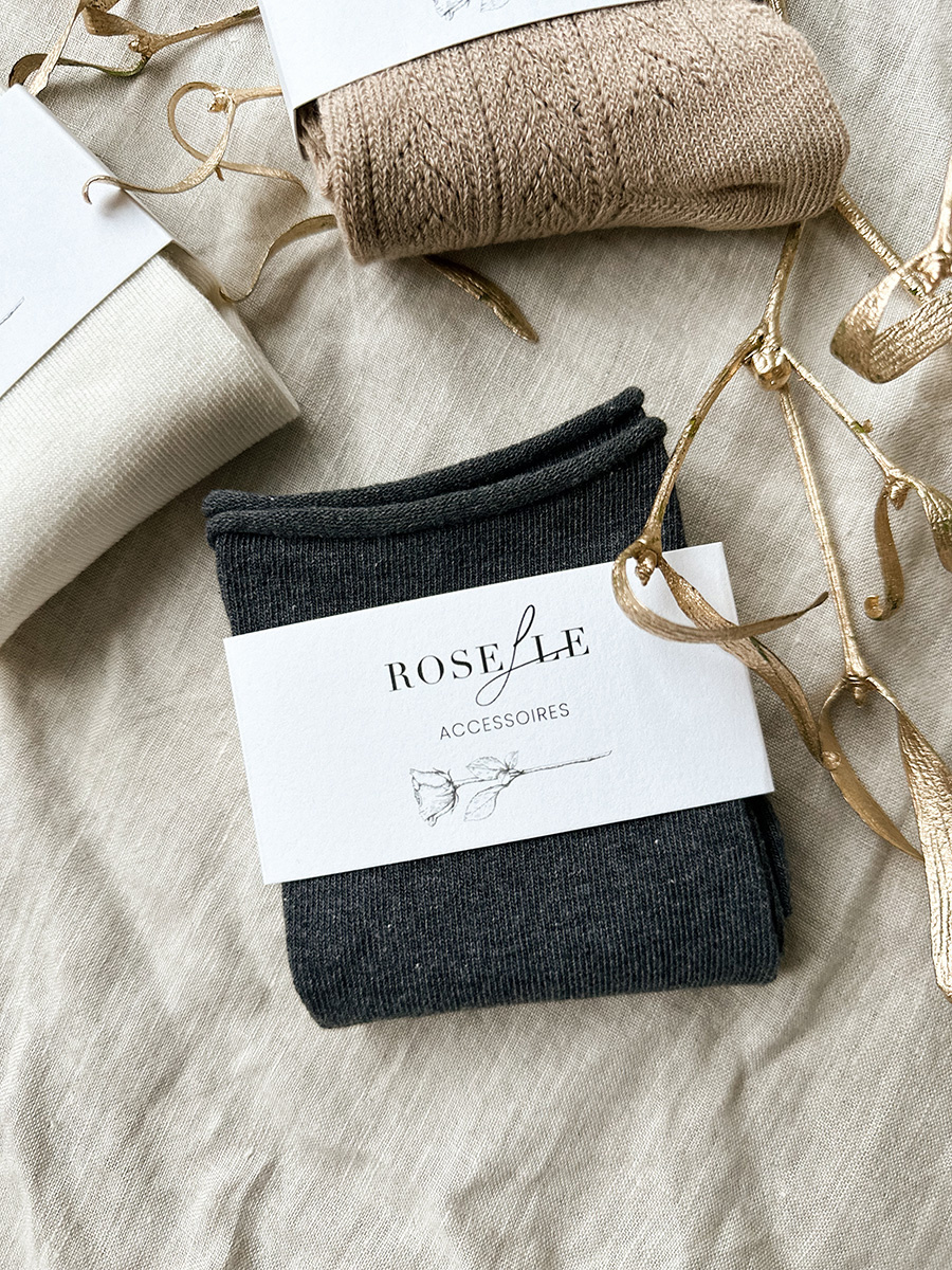 Zestaw damskich skarpetek bawełnianych Bonbons Beige