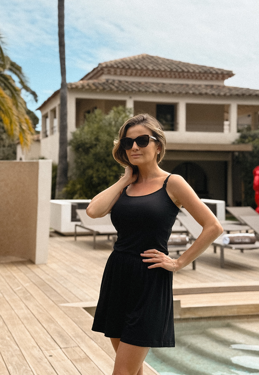 Damski top z modalu Lila Noire