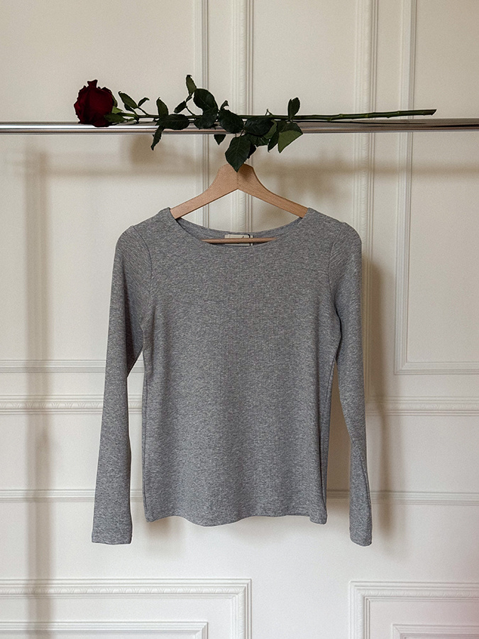 Longsleeve Monique Gris