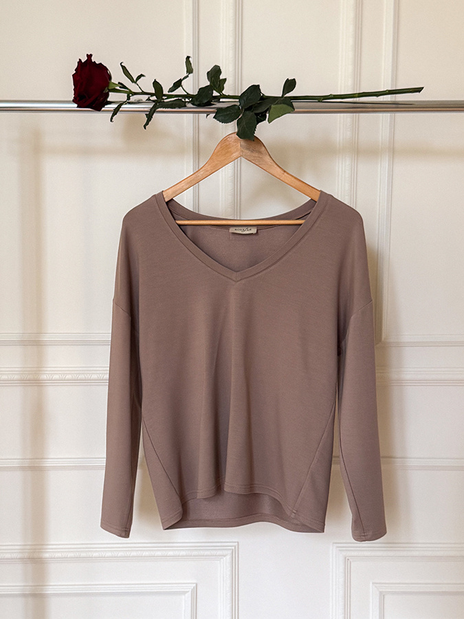 Damska bluzka z modalu Neli Mokka