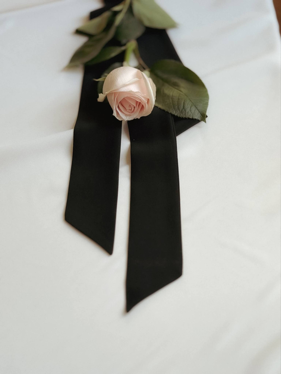 Jedwabny szalik Petit Noire