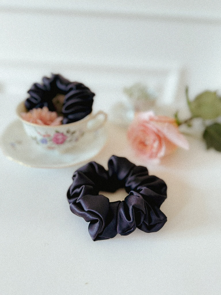 Jedwabna gumka do włosów Jasmine Noire