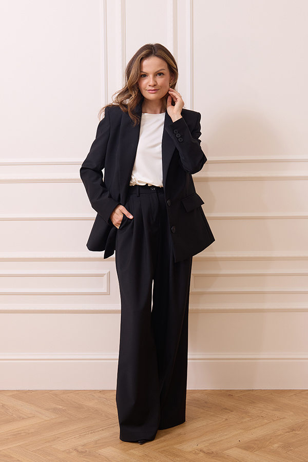 Damskie spodnie wełniane Stella Noire Petit