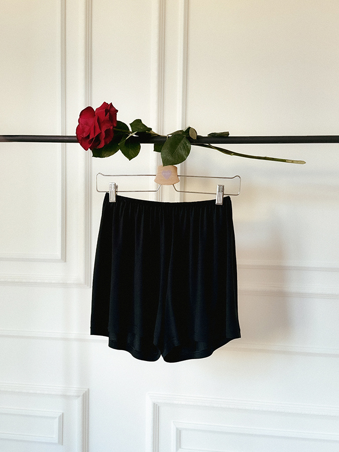 Damskie szorty z modalu Evie Noire