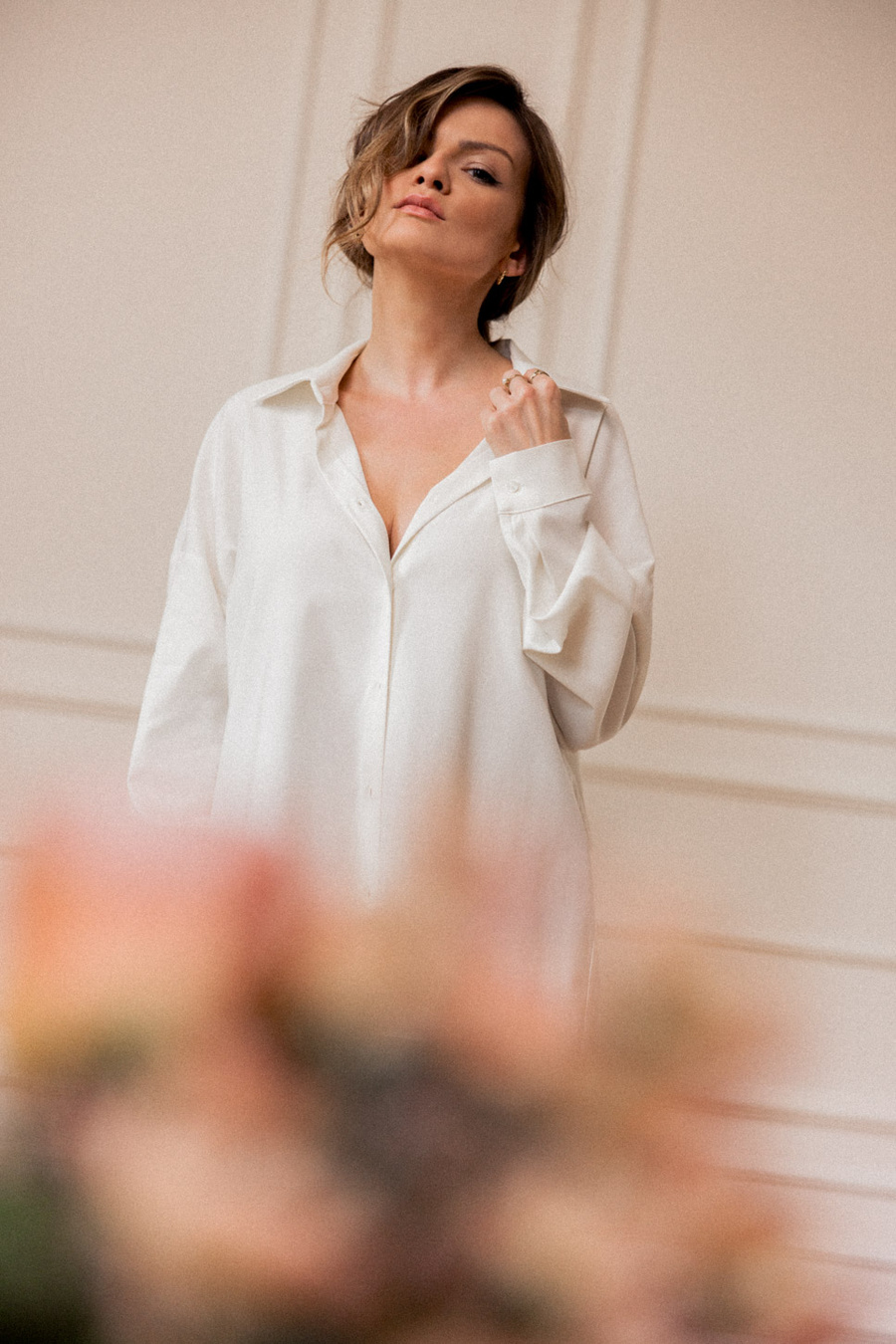 Damska koszula z wiskozy La Minimal