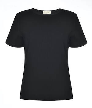 T-shirt Bonjour Noire