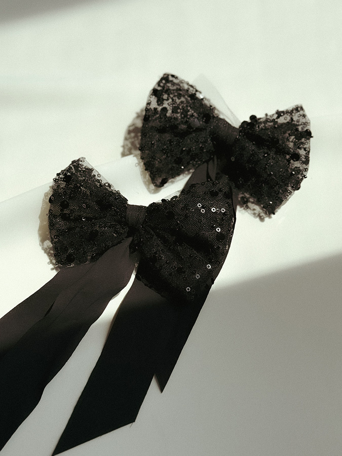Zestaw kokard Le Papillon Nero