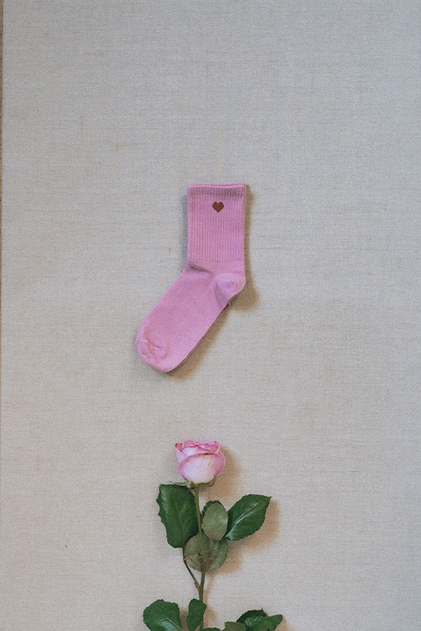 Damskie skarpetki bawełniane Mon Amour Rose 